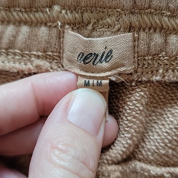 Aerie Joggers Sweatpants Brown Athletic Lounge Gym Sleep Comfy Soft Size Medium - Picture 4 of 5